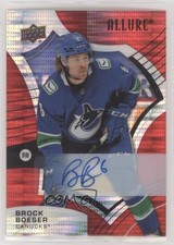 2021-22 Upper Deck Allure Red Rainbow Auto Brock Boeser #68 Auto 0ze5