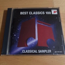 BEST CLASSICS 100 SAMPLER CD sample board