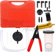 Manual Hand Vacuum Pump Car Pressure Tester Tool Brake Fluid Bleeder Bleeding