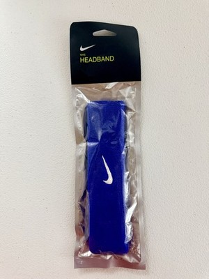 Nike Swoosh Headband Adult Unisex Game Royal/White NNN074020S