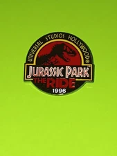  Universal Studios Hollywood Jurassic Park The Ride 1996 Pin Used Please Read 