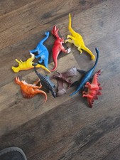 Plastic Dinosaurs Lot Assorted Dinosaurs