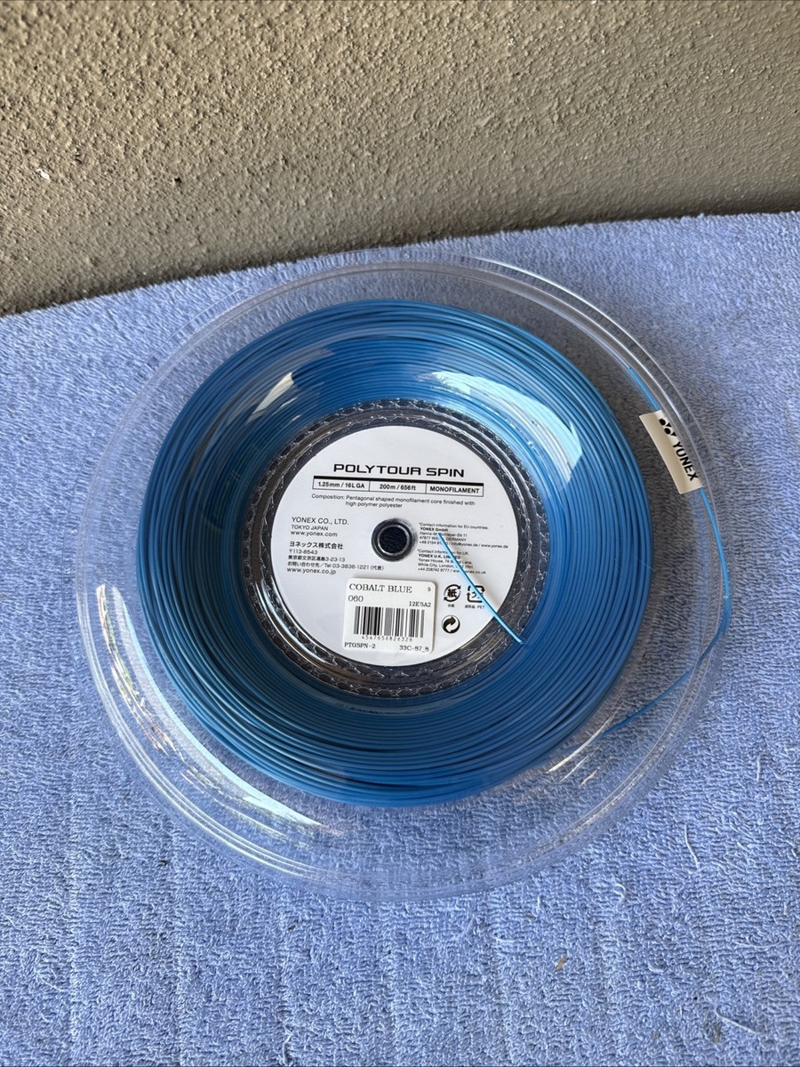 Yonex Poly Tour Spin 16L Reel (1.25mm Tennis String) PTS. 200m