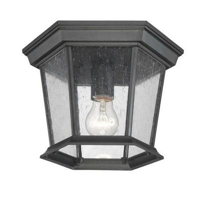 Acclaim Lighting 5275BK/SD Dover - One Light Flush Mount in Versatile Style - 11