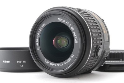 Nikon AF-S NIKKOR 18-55mm f/3.5-5.6G II VR DX Lens from Japan [NEAR MINT]