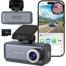4K Dash Cam Front and Rear Dual Dash Camera 1080P WIFI  GPS With 32GB SD Card