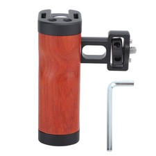 Universial Camera Cage Left Right Side Handle Side Wooden Handle Grip With Cold