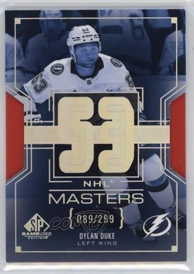 2025 SP Game Used Edition NHL Masters Rookies 89/299 Dylan Duke Rookie RC 1ot4