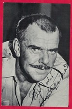 Photograph of Windsor Davies with printed signature. 6" x 4" Ref aa3.