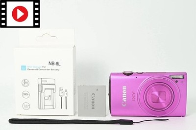 [N Neuwertig] Canon IXY 610F ELPH 330 HS IXUS 255 HS Pink Digitalkamera aus J...