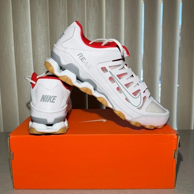 Nike Reax 8 TR Mesh White/Wolf Grey/Red 621716-103 *ALL MENS  display picture 2