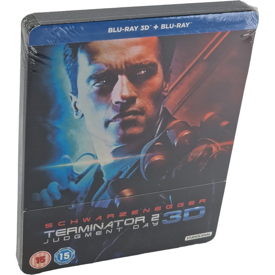 Terminator 2 Judgment Day Blu-ray 3D + SteelBook Zavvi 2000 Ex Zone B - Image 2 of 4