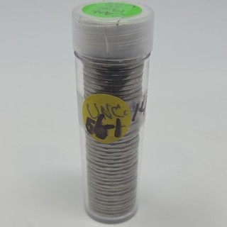 1956 Canada 5 Cents Beaver Nickels UNC in Plastic Roll of 40 (1956.02.14)