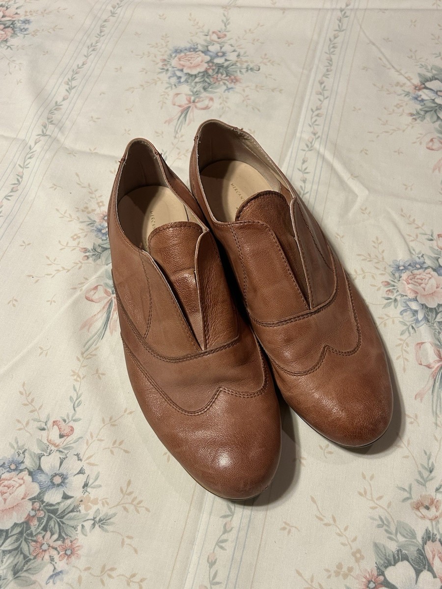 Mercanti Fiorentini Brown Leather Penny Loafers Mercanti Fiorentini Brown Leather Penny Loafers Men main image 3