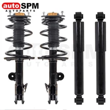 Set(4) Front+Rear Shocks Struts Assembly For 2006-2012 Toyota Rav4 2.4L 2.5L