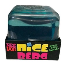 NeeDoh Nice Berg Blue XL Giant Nee Doh Brand New Squishy Cube TikTok Viral