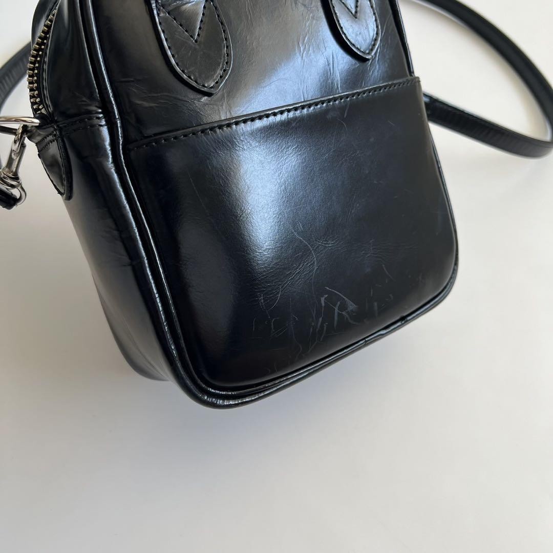 COMME des GARCONS 青山 2WAY SHOULDER BAG COMME des GARCONS Aoyama 2Way Shoulder Bag Leather Cube