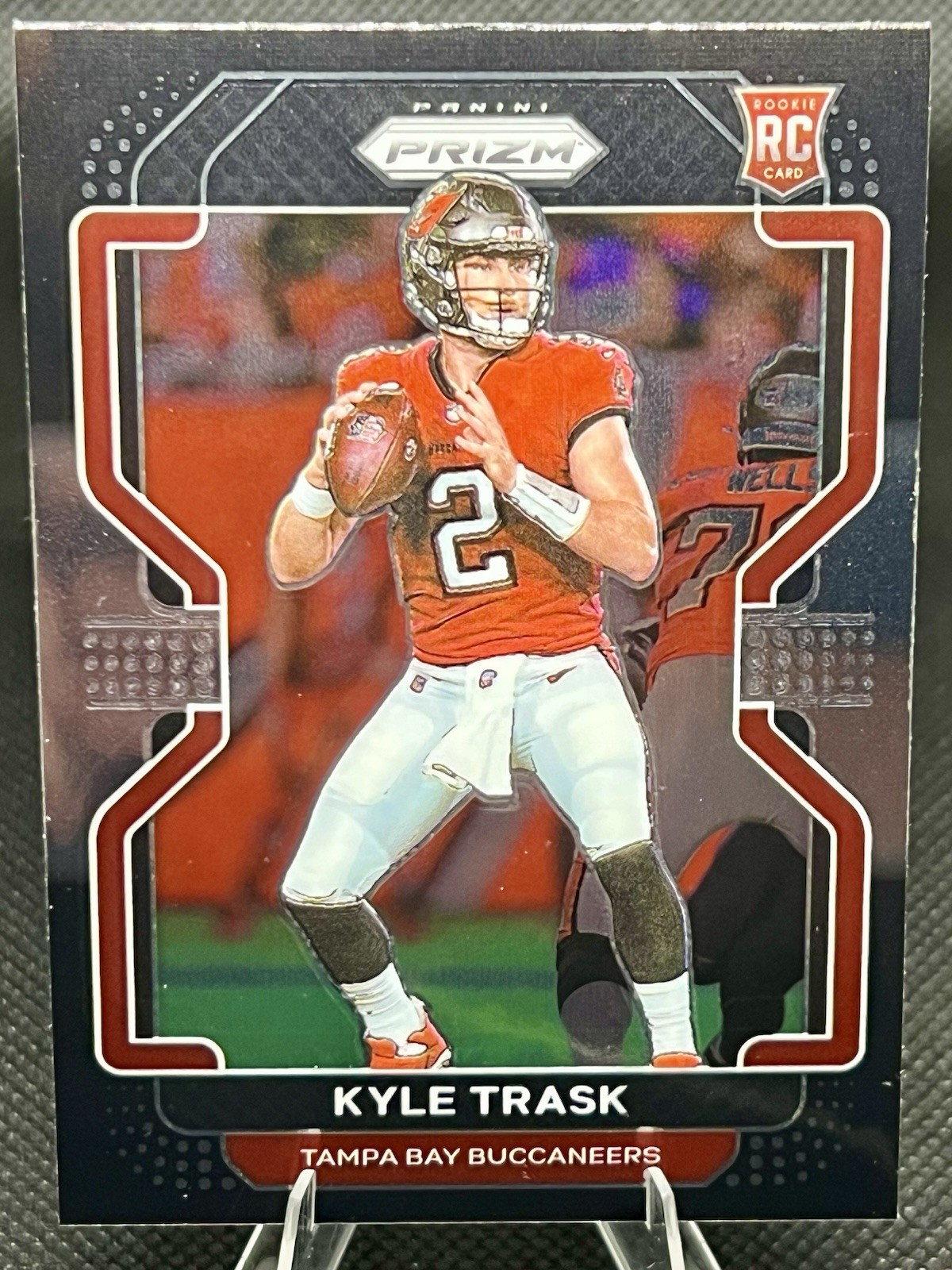 2021 Panini Chronicles PRIZM BLACK #PB-16 Buccaneers KYLE TRASK (RC) 🔥