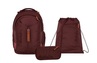 Satch Schulrucksack-Set MATCH Nordic Ruby 3-teilig