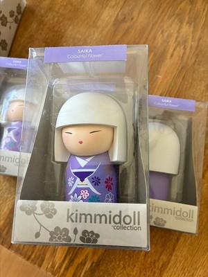 Kimmidoll SAIKA ''Bunte Blume'' 10 cm Puppenfigur Neu im Karton SAMMLERSTÜCKE