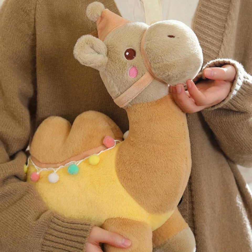 Plush Simulated Camel Plush Toy Cartoon Camel Shaped Doll  Colleagues Gift - image 3 of 4