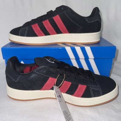 Adidas Campus 00s Casual Athletic Shoes / Black Red White / JH8059 / Men's 10