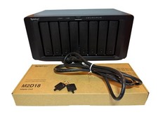 Synology DS1817+ 8-Bay 16GB RAM M2D18 Card W/ 2x M.2 WD Red 512GB Cache Drives