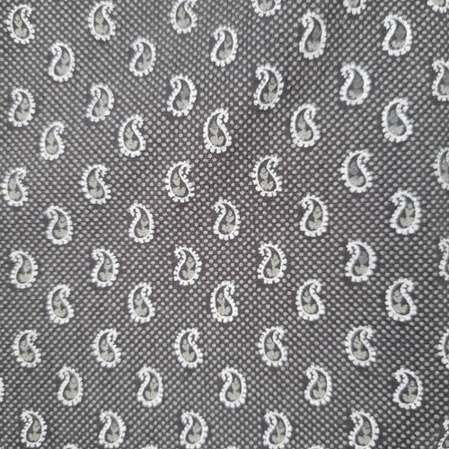 English Laundry Shirt Mens Medium M Black Paisley Print Long Sleeve Button Up - Picture 10 of 13
