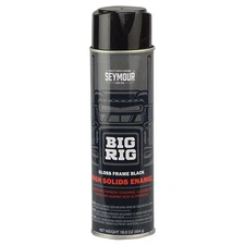 SEYMOUR Big Rig Gloss Black Frame Paint, 16 oz, Made in USA #MS-20-1615