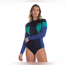 Sea-Doo Women's XLarge One Piece Rash Guard Swimsuit SZ XL Surfing Ski Long Slee