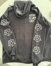 Neckface Neck Face zip hoodie 2X black Blk rare Supreme XXL