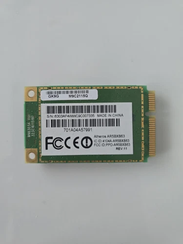 Atheros AR5BXB63 Netzwerkkarte - Mini PCI Express WLAN WiFi Card - 802.11b/g