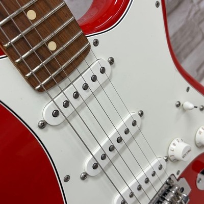Fender MEXICO PLAYER STRAT PF SRD #QY4AU2 | eBay