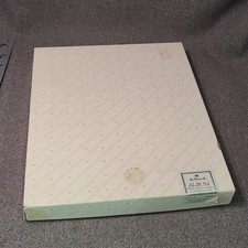 Vintage 1983 Hallmark Wedding Photo Album Embossed Doves, NIB Cream Colored
