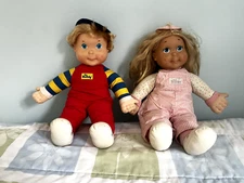 Pair of Vintage My Buddy & My Buddy Kid Sister Dolls, Blonde Hair Blue Eyes 