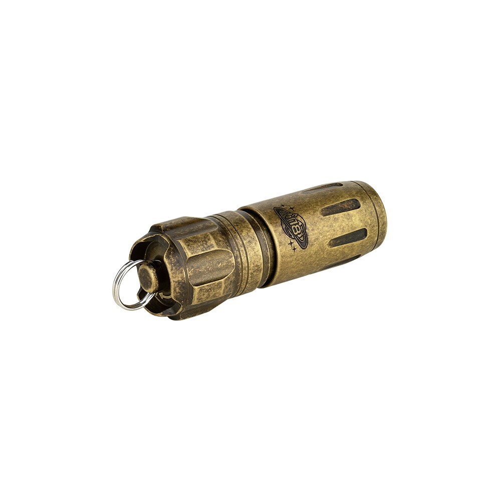 オーライト Olight I18 Brass USB-C Rechargeable EDC Keychain Flashlight