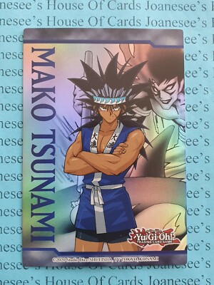 Mako Tsunami doppelseitige Charakter Art Karte Yu-Gi-Oh! LDS1 Neuwertig
