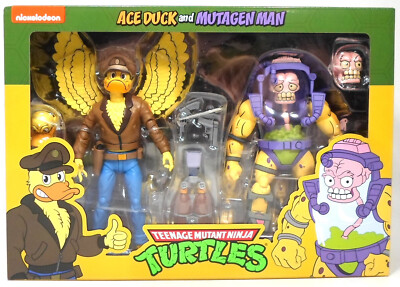 NECA ネカ　TMNTタートルズ エースダック&ミュータジェンマン NECA TMNT 2021 ACE DUCK & MUTAGEN MAN 7'' ACTION FIGURES NINJA