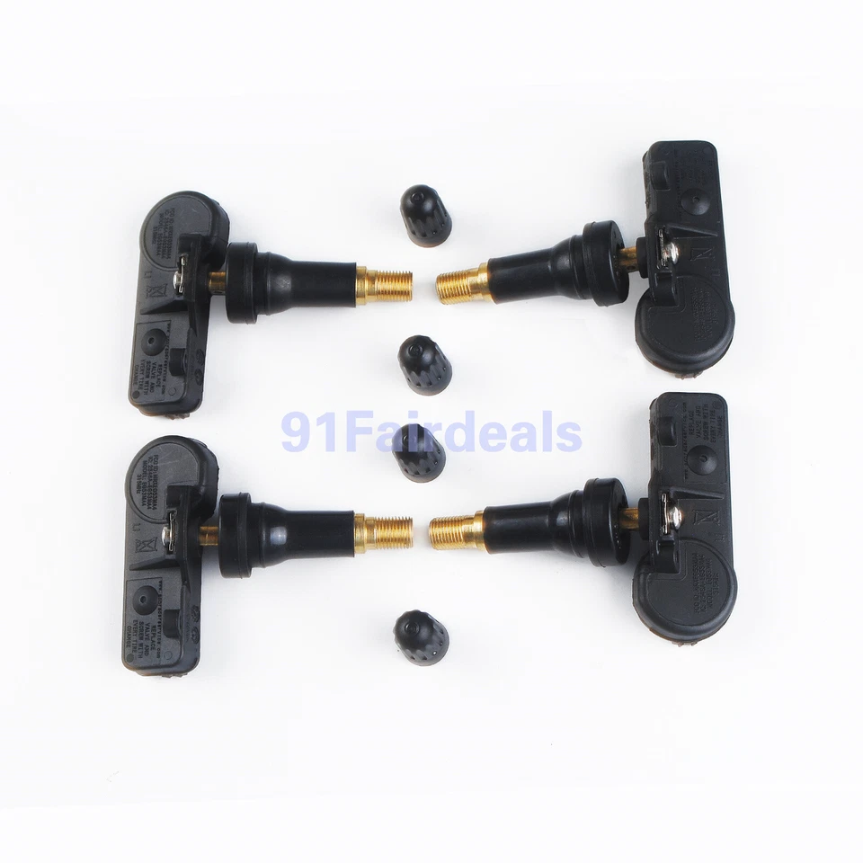 Sensores de presión de aire de neumáticos TPMS para Buick Chevy GMC 20923680 4 piezas 13586335 Foto 4 de 4
