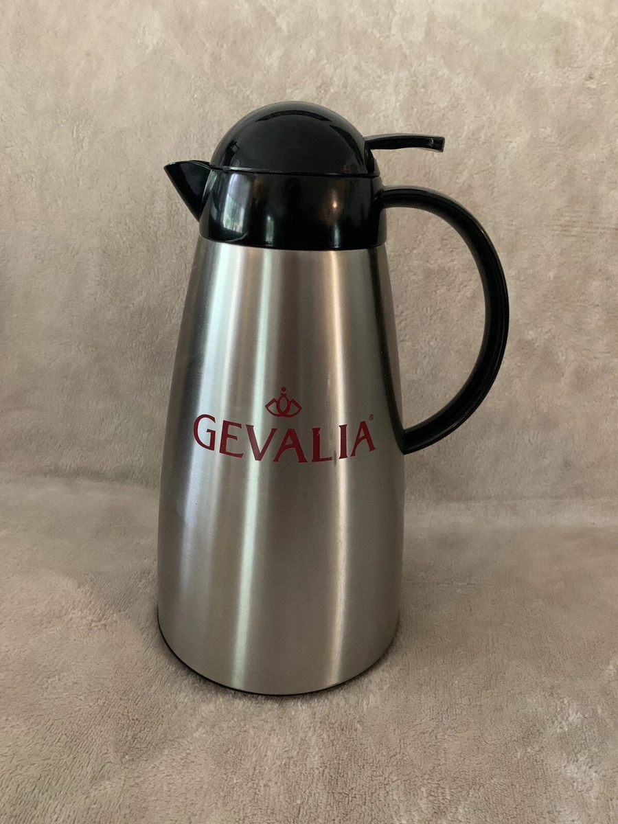 Stainless Steel Coffee Pot, Gevalia Thermos, Hot Drink Coffee