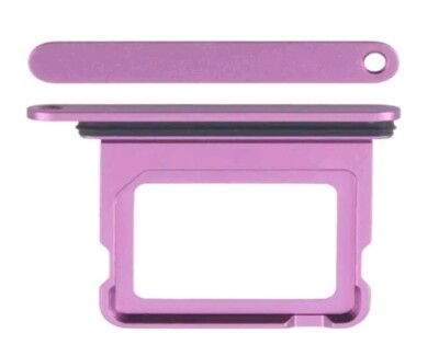 Apple iPhone 16 Pink SINGLE SIM Karten Halter Tray Ersatzteil