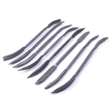 8Pc Riffler Needle File Set Double Ended Hobby & Craft Tool Wood & Metal