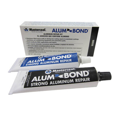 Mastercool 90935 Alum Bond Repair Kit w/ Hardener and Resin, 6.5 oz