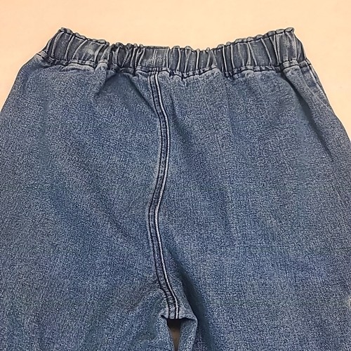 Angel Kiss Jeans Womens 7/28 Blue High Rise Baggy Cargo Hip Hop Y2K Denim Rap - Picture 14 of 16