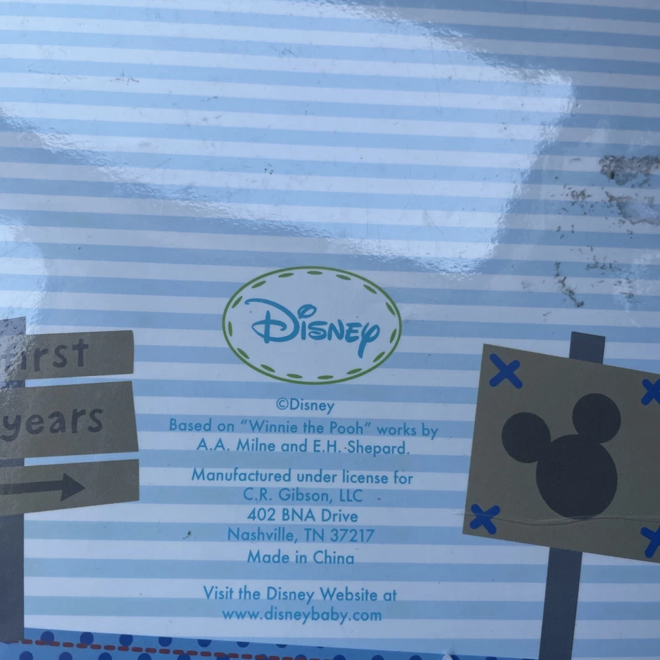 Disney Mickey Friends My Baby Book Keepsake Baby's Memory Book por primera vez Foto 2 de 2