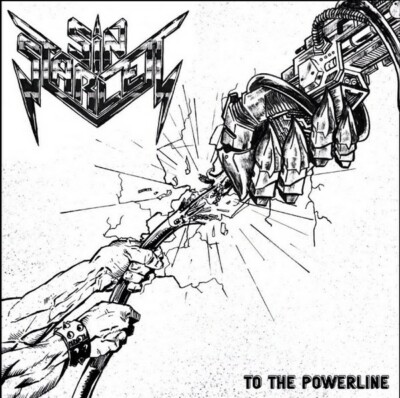 SIN STARLETT     To The Powerline 7  (NEW*LIM.100 RED V.*JUDAS PRIEST)