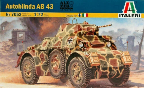 Modellini statici di veicoli militari Scala 1:72 per Fiat