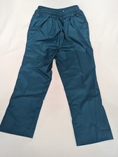 Vintage Columbia Women's Small Teal/Green Windbreaker Pants EUC