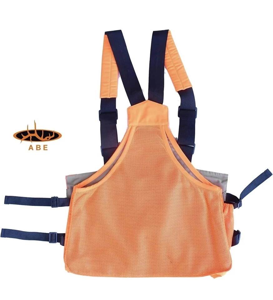 Upland Hunting strap vest/Waxed water proof canvas Hunting vest/Hunting vest - Image 2 of 2