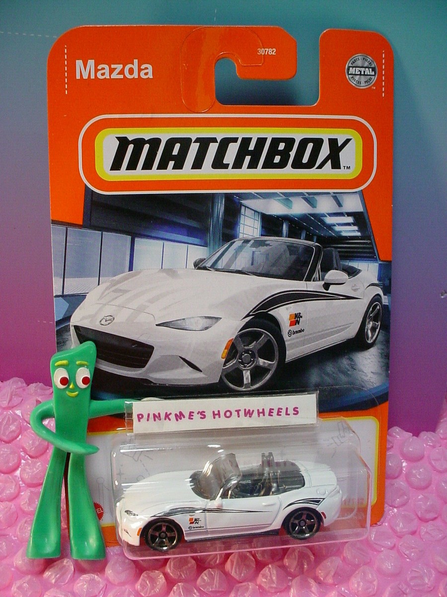 2022 Matchbox '15 MAZDA MX-5 MIATA #61/102 ☆ white METAL